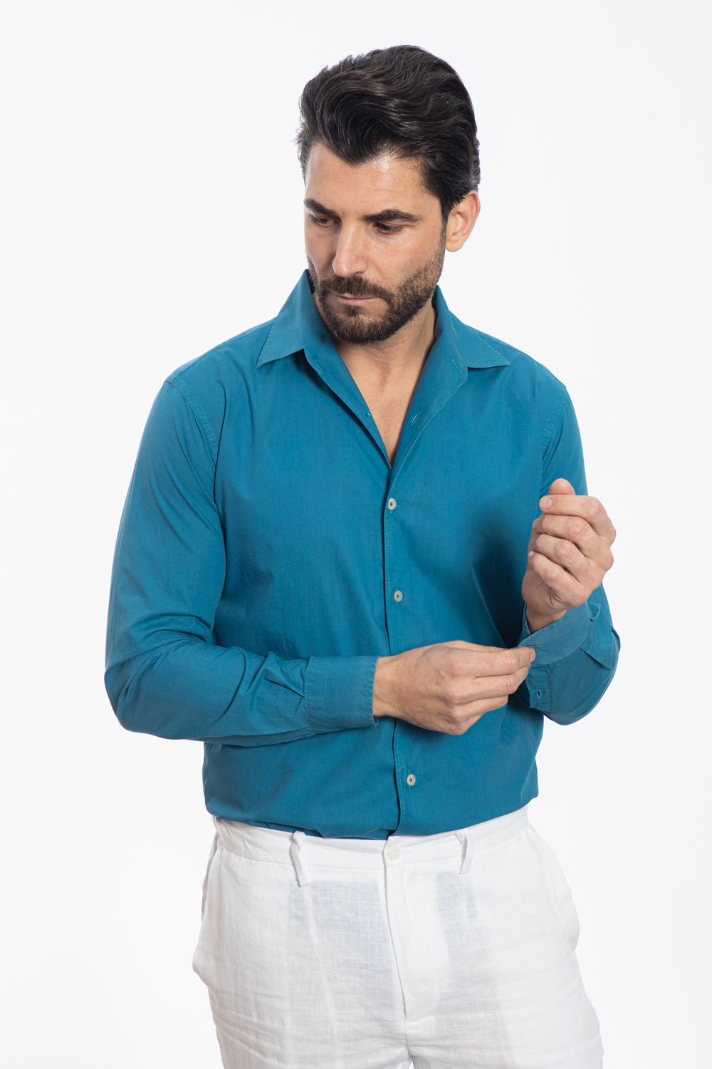 Teal Green Shirt