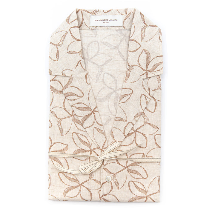 Camicia con stampa floreale
