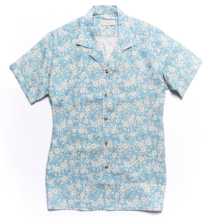 Camicia con Stampa Floreale mezza manica