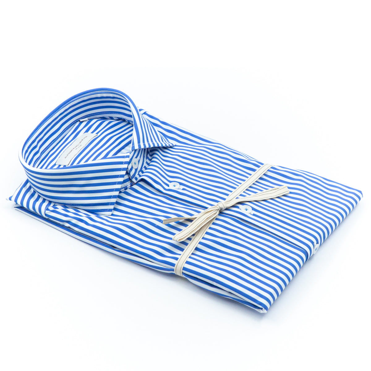 Camicia Active a Righe Blu e Bianco