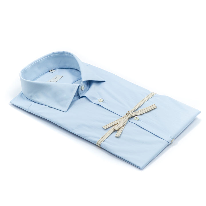 Camicia Celeste Tinta Unita