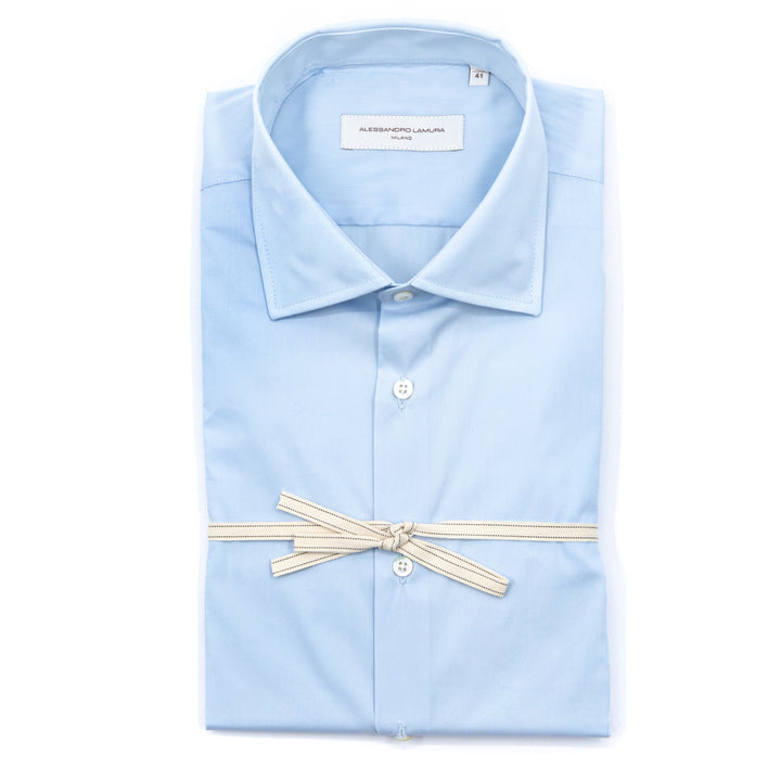 Camicia Celeste Tinta Unita