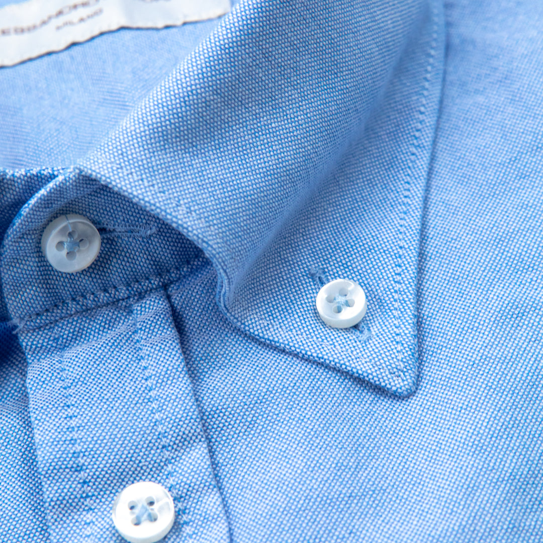 Camicia Oxford Azzurra Button-Down