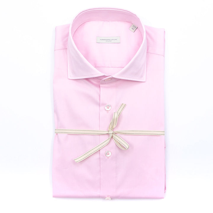 White Shirt Embroidered with Black Floral Details
