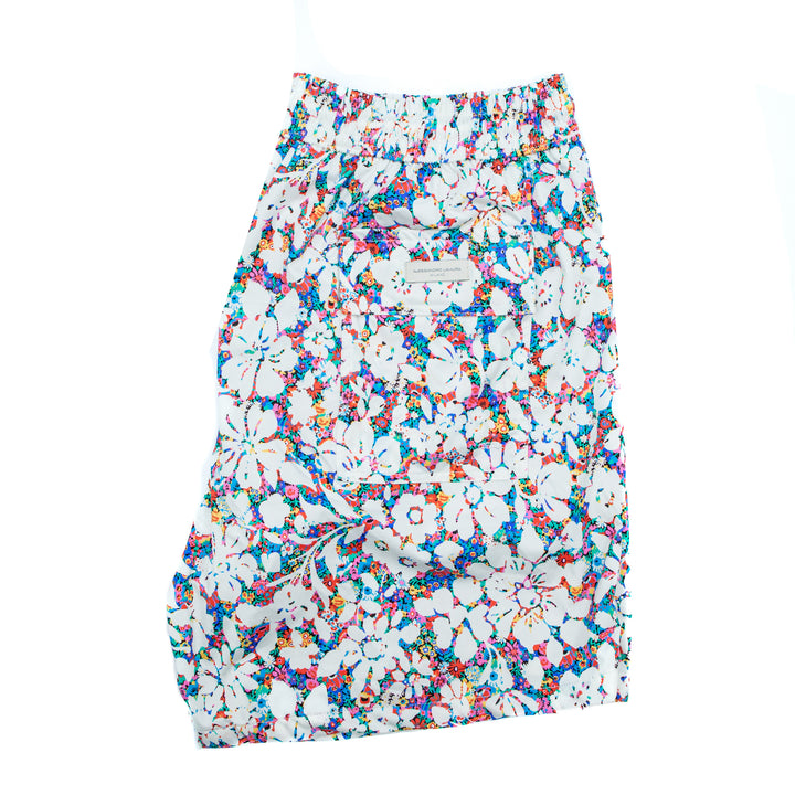 Costume Fiori Bianchi su Esplosione di Colore