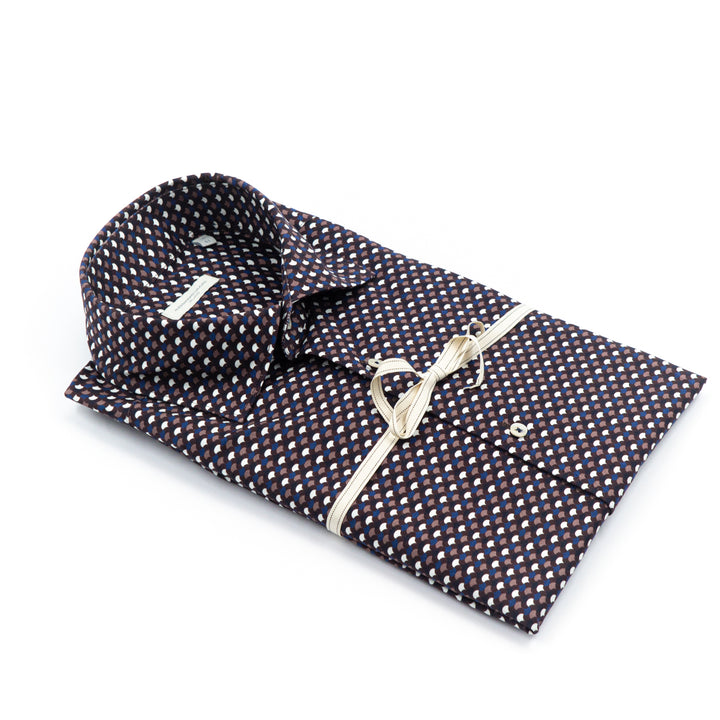 Camicia Fantasia Geometrica Multicolore