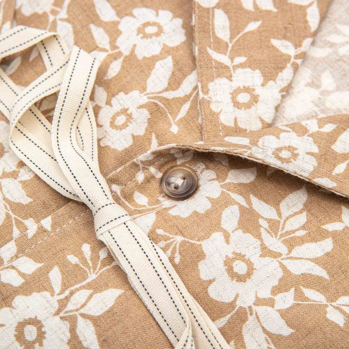 Camicia con Motivo Floreale mezza manica